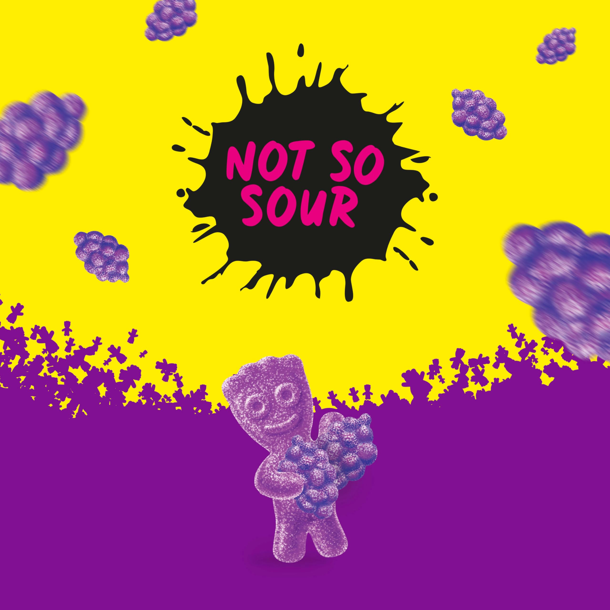 SOUR PATCH KIDS Grape Soft & Chewy Gummy Candy, Bulk Candy, 12-8.02 oz Bags - Image 8