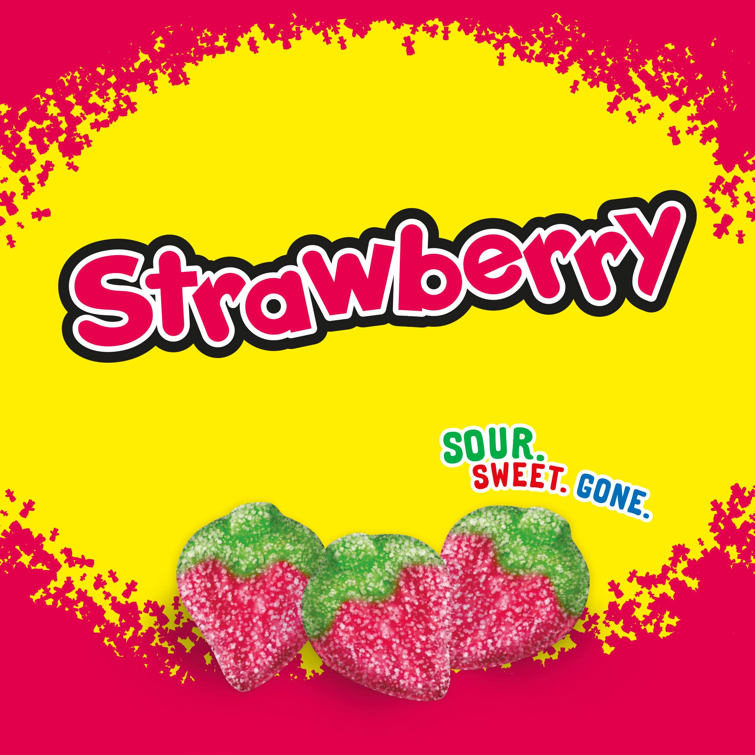 SOUR PATCH KIDS Strawberry Soft & Chewy Gummy Candy, Share Size, 12 oz - Image 4