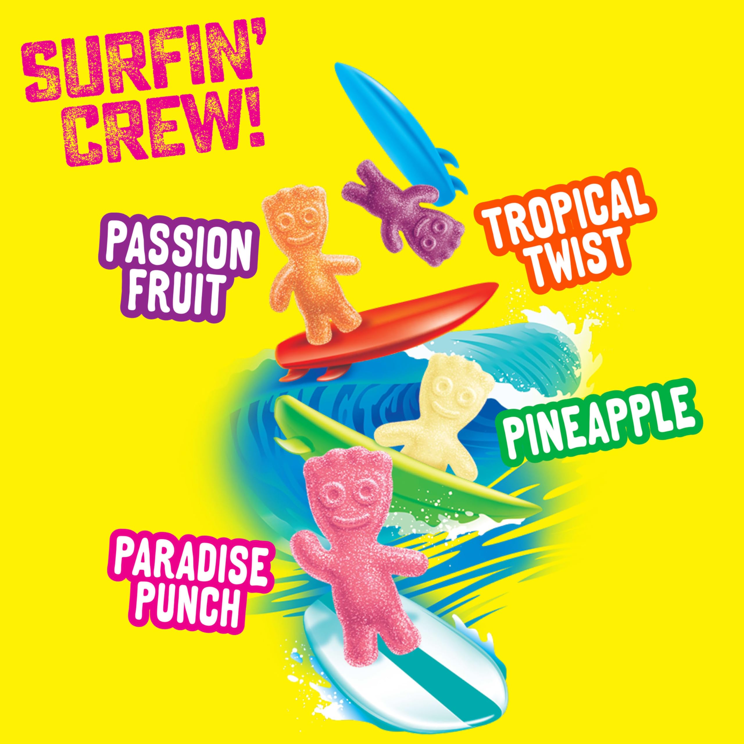 SOUR PATCH KIDS Tropical Soft & Chewy Gummy Candy, Bulk Candy, 12 - 3.5 oz Boxes - Image 5