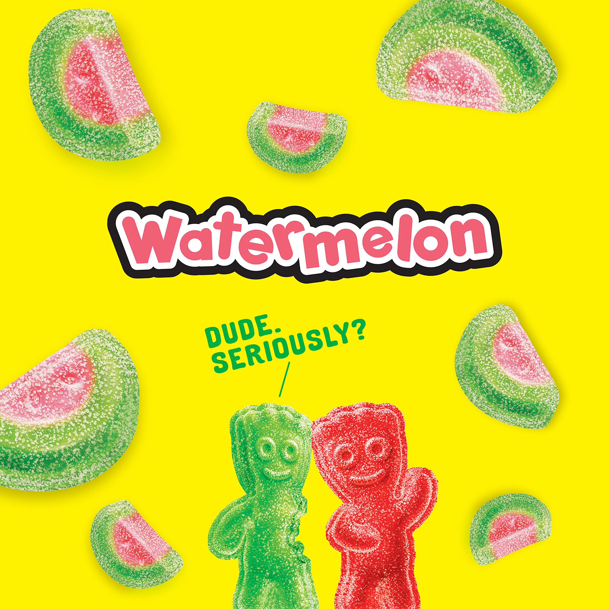 SOUR PATCH KIDS Watermelon Soft & Chewy Candy, Family Size, 4 - 1.8 lb Bags - Image 6