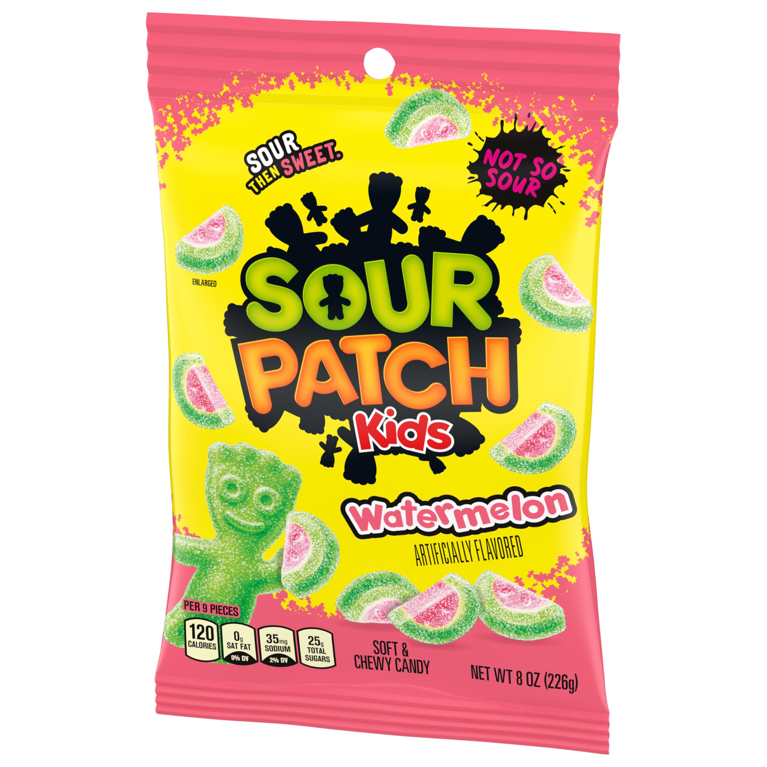 SOUR PATCH KIDS Watermelon Soft & Chewy Gummy Candy, Bulk Candy, 12 - 8 oz Bags - Image 13