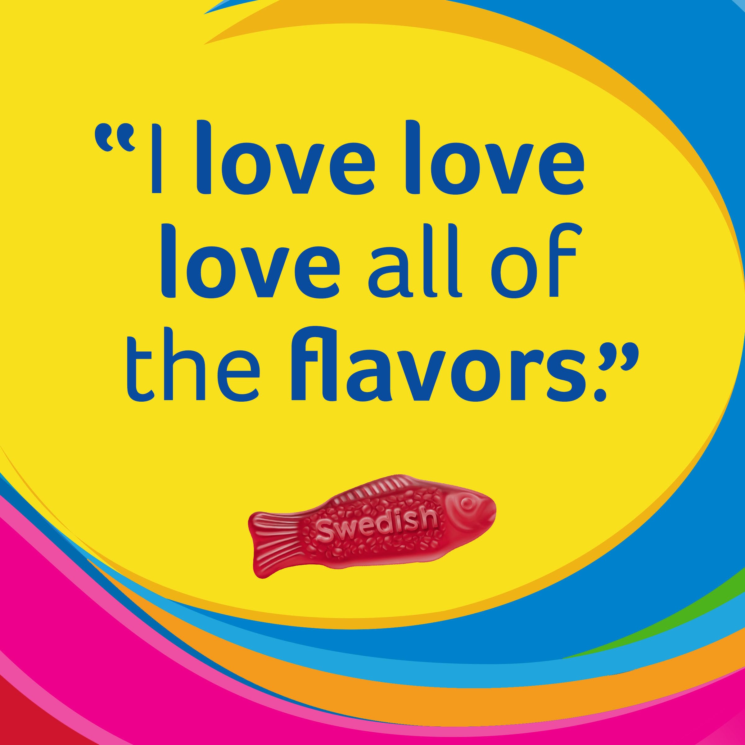 SWEDISH FISH Assorted Soft & Chewy Gummy Candy, Bulk Candy, 5 lb - Image 13